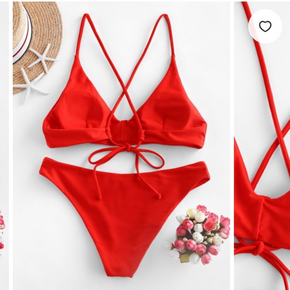 Red bikini